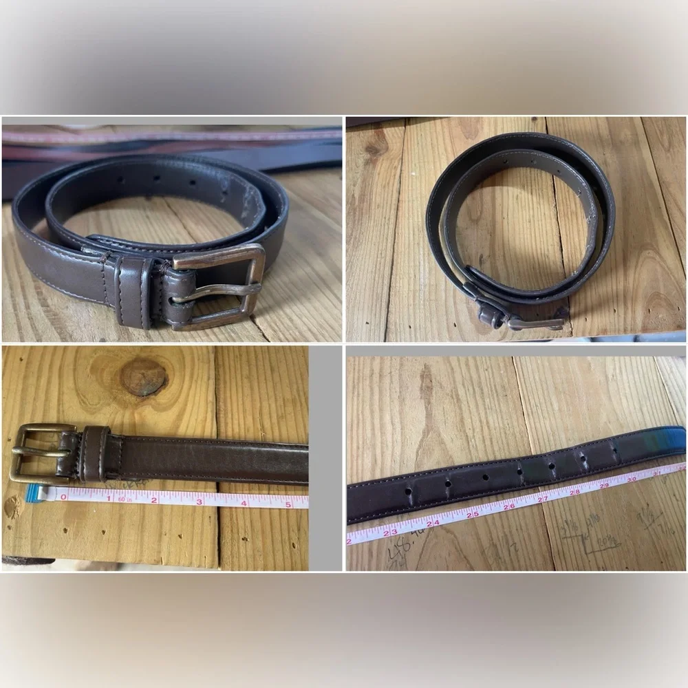 Boys belts (sizes in photos ) $6.00 each /6 Belts